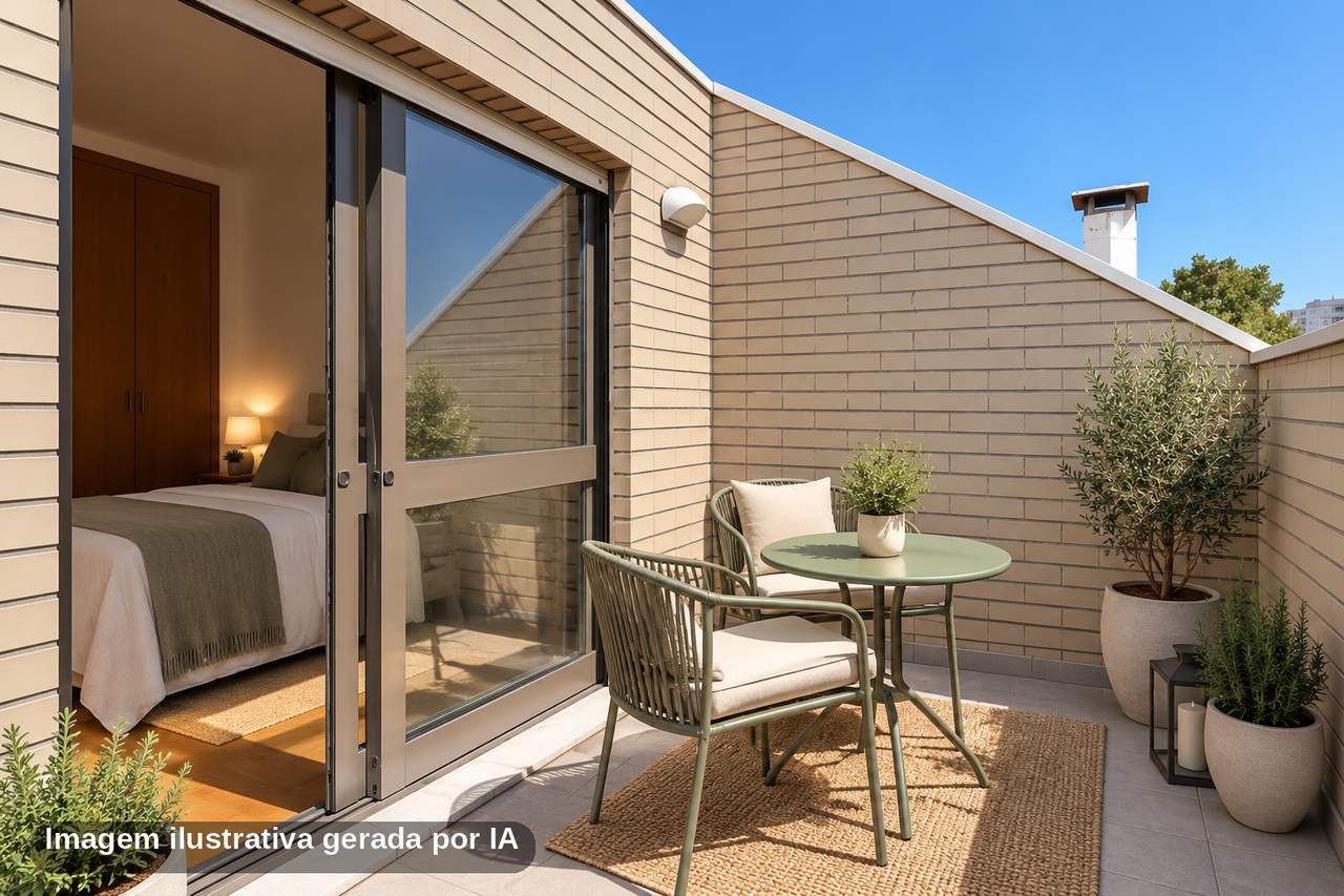 Terraço — proposta gerada por IA